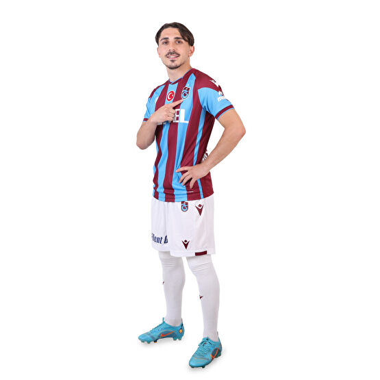Trabzonspor Macron 2022/23 Forma Bordo Mavi Çubuklu 4XL Beden