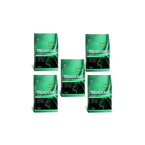 Trendline Sterilised Tavuklu Kısır Kedi Maması - 1 kg x 5 Adet Evcil Hayvan Ürünleri Fiyatı