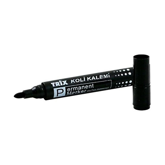 Trix Permanent Markör Koli Kalemi Siyah * T-766 Yardımcı Malzeme Fiyatı