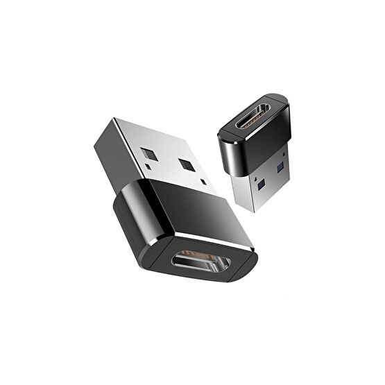 TrkTech Usb To Type-c Dönüştürücü - Type-c Çevirici Yüksek Hızlı Veri Aktarımı Otg Çevirici Bilgisayar Çevirici ve Adaptörü Fiyatı