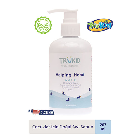 Trukid Helping Hand Wash - Sıvı El Sabunu 236.5 Ml Bebek Sabunu Fiyatı