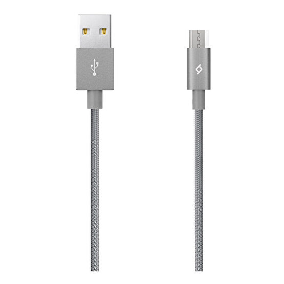 Ttec Alumicable Micro Usb Şarj Kablosu Uzay Grisi Lisanssız Telsiz & Aksesuarları Fiyatı