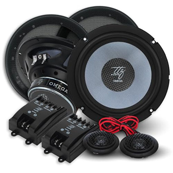 TTZ Audio® 2-Way 6.5 Inch Component Car Speakers Set 240 Watts Oto Hoparlörleri & SubWoofer Fiyatı