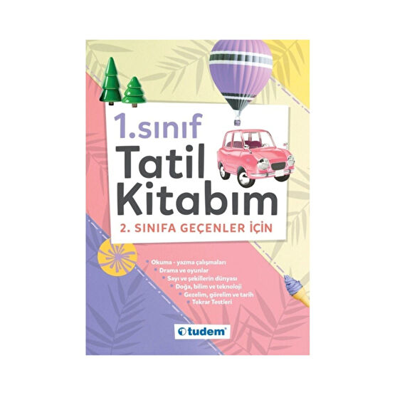 Tudem Yayınları 1.sınıf Tatil Kitabım Yardımcı Kitaplar Fiyatı