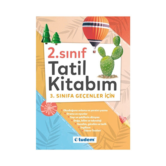 Tudem Yayınları Tudem 2.sınıf Tatil Kitabım Yeni Yardımcı Kitaplar Fiyatı