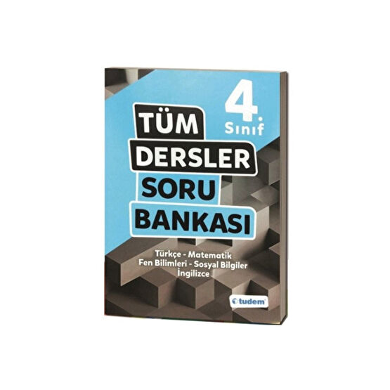 Tudem Yayınları Tudem 4.sınıf Tüm Dersler Soru Bankası 2020 Yeni Yardımcı Kitaplar Fiyatı