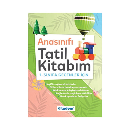 Tudem Yayınları Tudem Anasınıfı Tatil Kitabım 1.sınıfa Geçenler Için Yardımcı Kitaplar Fiyatı