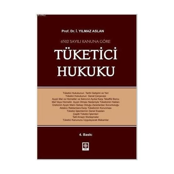 Tüketici Hukuku - H. Tamer İnal