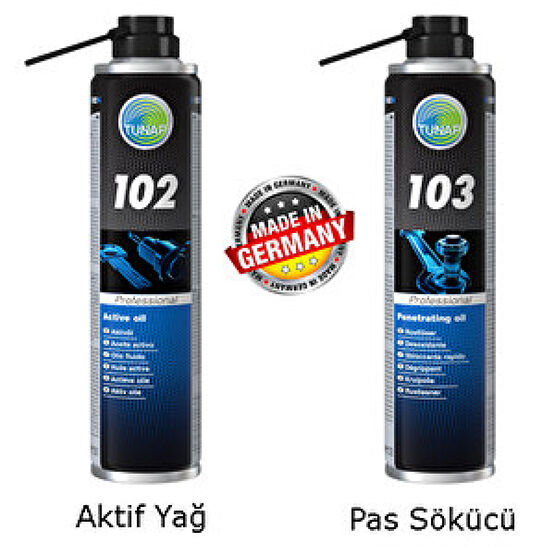Tunap Mp102-103 Set Yağ ve pas Sökücü 400+400 Ml Pusula Fiyatı