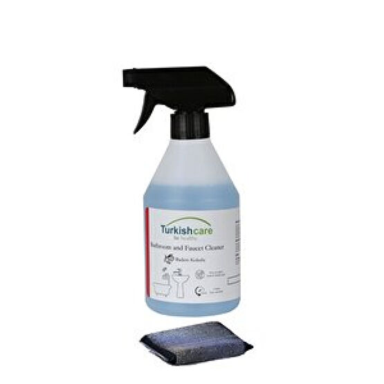TurkishCare Armatür, Banyo Kireç Sökücü Temizleyici Sprey 500 Ml Ve İnox Sünger Temizlik Malzemeleri Fiyatı
