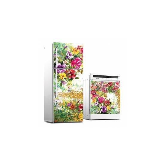 Tusador 0107 TILKI/75851 Tilki Dünyası Buzdolabı ve Bulaşık Makinesi Takım Sticker
