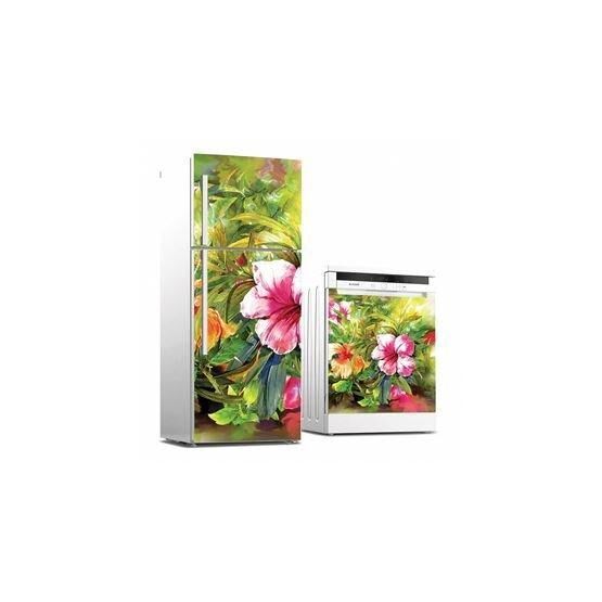 Tusador 0132 TILKI/75876 Tilki Dünyası Buzdolabı ve Bulaşık Makinesi Takım Sticker