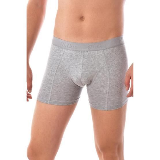 Tutku 0114 6'lı Paket Likralı Gri XL Erkek Boxer