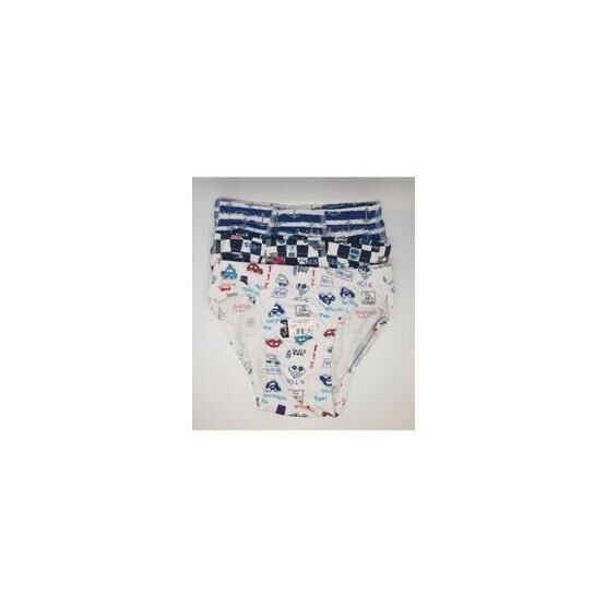 Tutku 0255 Erkek Çocuk 6 Adet  Elastan Slip Külot