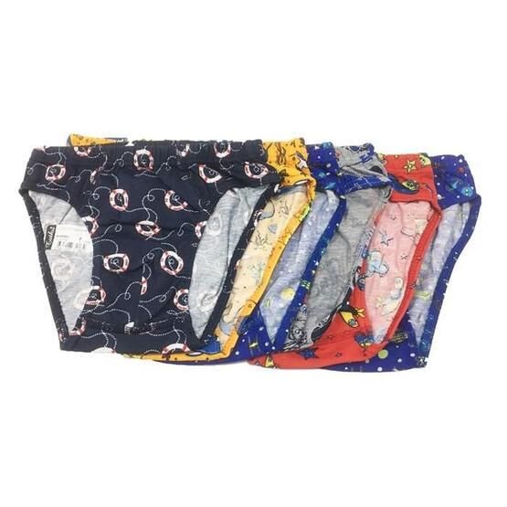 Tutku 42167 6'lı Erkek Çocuk Desenli Slip Külot