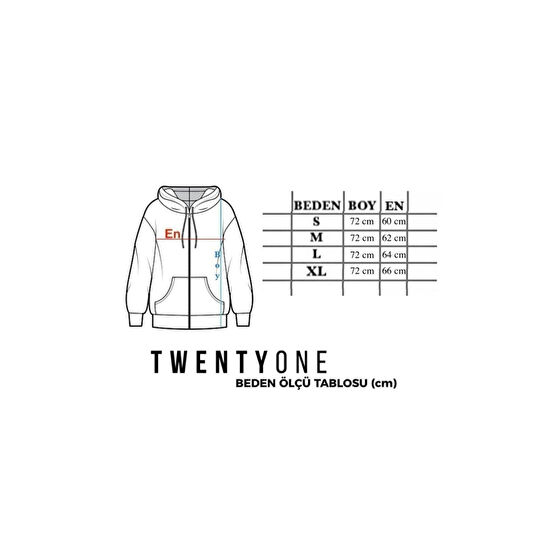 twentyone Siyah Kadın Fermuarlı Sweat Hırka 2XL-3XL Beden