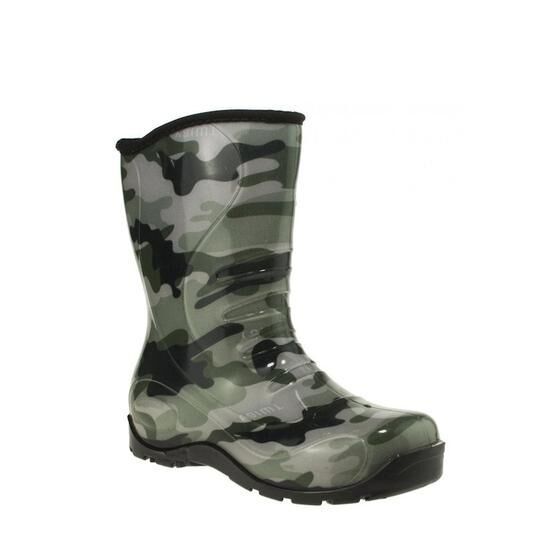 Twigy NN0607 Kamuflaj Kız Çocuk Yağmur Çizme
