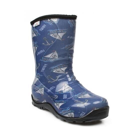 Twigy NN0607 Lacivert Kız Çocuk Yağmur Çizme