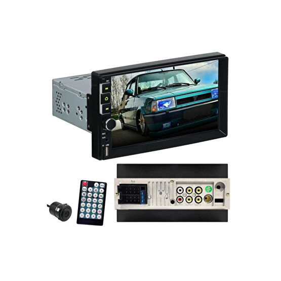 Twogo Dextel Double Teyp 7 Geri Görüş Kamerası Dahil. Mirrorlink Bt/usb/sd/aux/fm Tofas Seri Dogan 4x50w Oto Teypleri Fiyatı