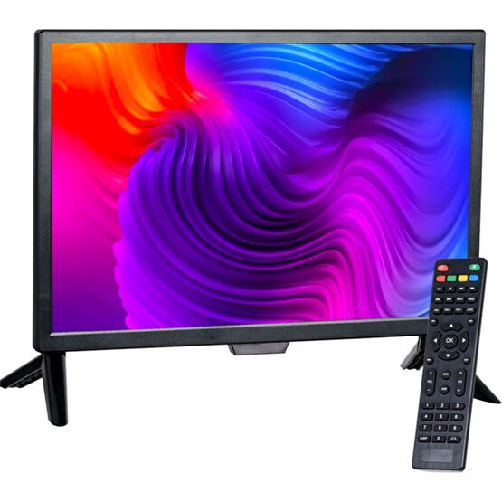 Twogo GO-2010 20" 50 Ekran Full HD LED TV (220-12 VOLT) HDMI-USB-VGA-RCA Televizyonlar Fiyatı