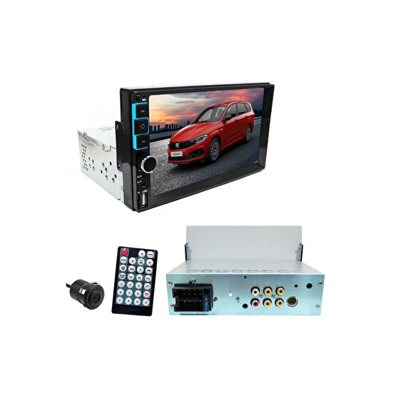 Twogo Soundcity Double Teyp (kamera Hediye )7 4x50w Mirrorlink Bt/usb/sd/fm/aux Kamera Uyumlu Medya Oynatıcı / Player Fiyatı