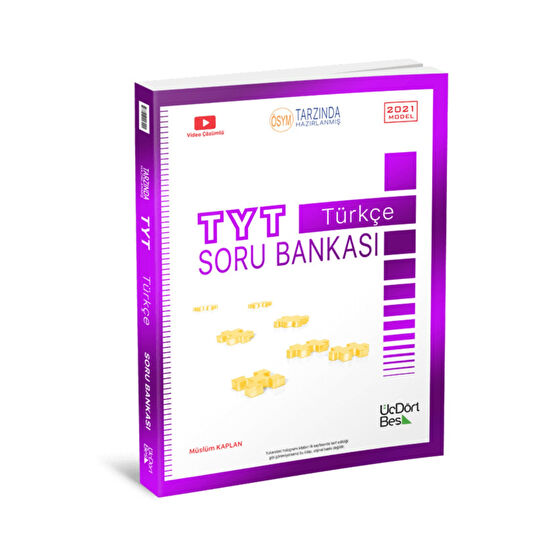 Üç Dört Beş Yayıncılık Tyt Türkçe Soru Bankası - Üçdörtbeş