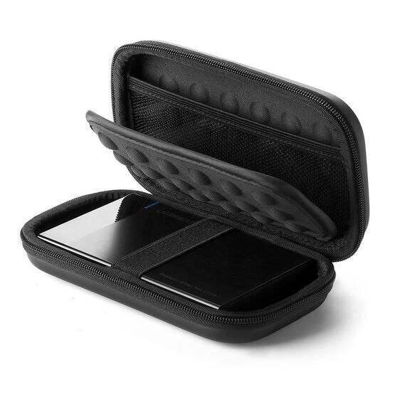Ugreen 2.5 inç Suya Dayanıklı Eva WD Elements My Passport Seagate SanDisk HDD SSD Uyumlu Sabit Disk Çantası