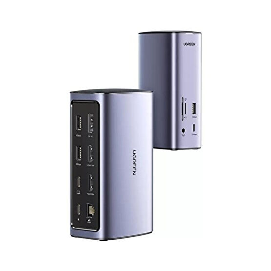 Ugreen Type-C 12 Çıkışlı 8K Hdmi USB C Gen 3.1 Gigabit Rj45 Çalışma İstasyonu USB & Firewire Ürünleri Fiyatı