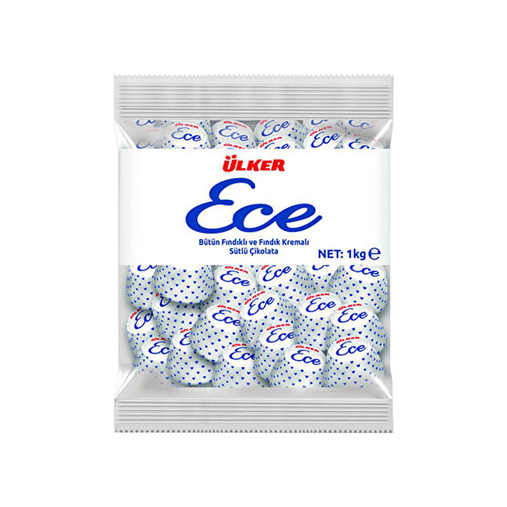 Ülker Ece Fındıklı Poşet 1000 Gr