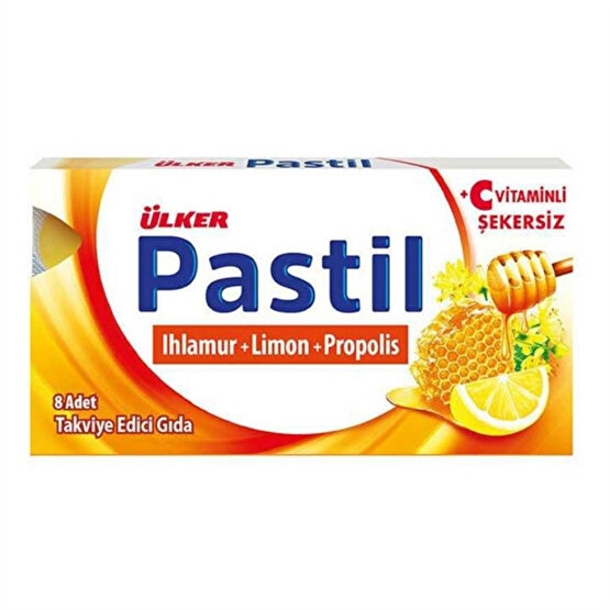 Ülker Pastil Ihlamur Limon Propolis 22,4 gr Bitkisel Besin Destekleri Fiyatı