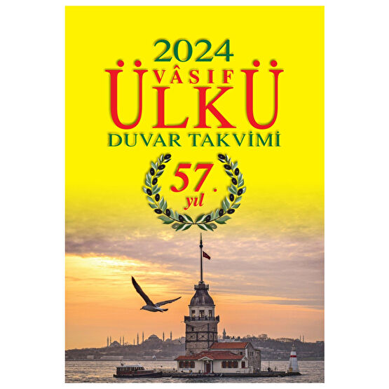 Ülkü Basımevi Vasıf Ülkü 2024 Yılı Duvar Takvimi Takvim Fiyatı