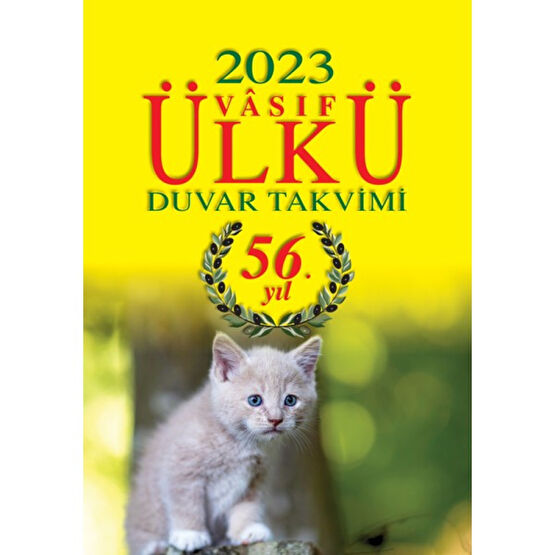 Ülkü Vasıf Ülküduvar Takvimi 2023 Takvim Fiyatı