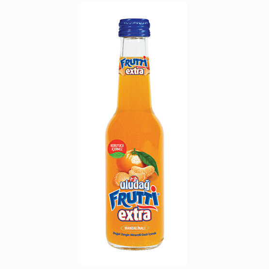 Uludağ Frutti Extra Mandalina 250 ml Maden Suyu ve Soda Fiyatı