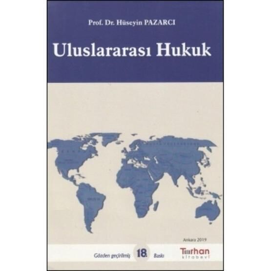 Uluslararası Hukuk Dersleri 1-Hüseyin Pazarcı
