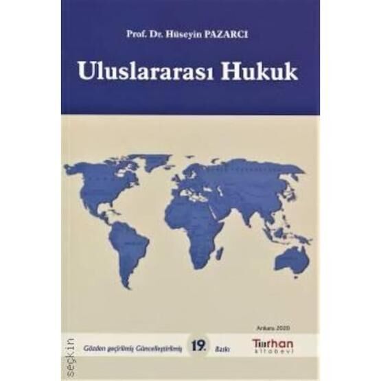 Uluslararası Hukuk Dersleri 1-Hüseyin Pazarcı