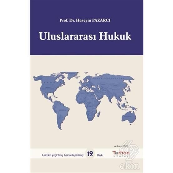 Uluslararası Hukuk Dersleri 1-Hüseyin Pazarcı