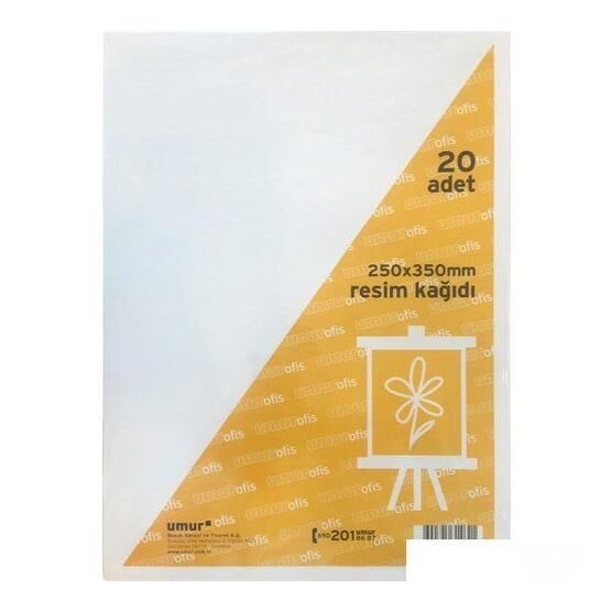 Umur 25x35 cm 20'li Resim Kağıdı
