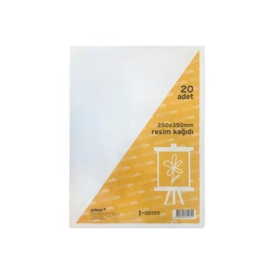 Umur 25x35 cm 20'li Resim Kağıdı