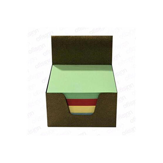 Umur Küp Bloknot 8x8x5 80gr Renkli