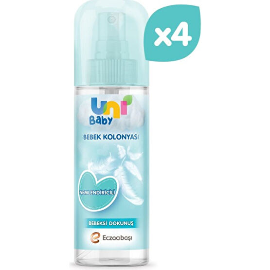 Uni Baby Bebek Kolonyası Bebeksi Kokular 150  ml 4'lü Bebek Kolonyası Fiyatı