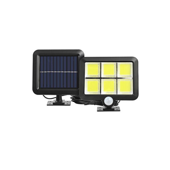 Unichrome 120 Cob Led Solar Panel Güneş Enerjili 3 Mod Duvar Lambası Bahçe Diğer Fiyatı