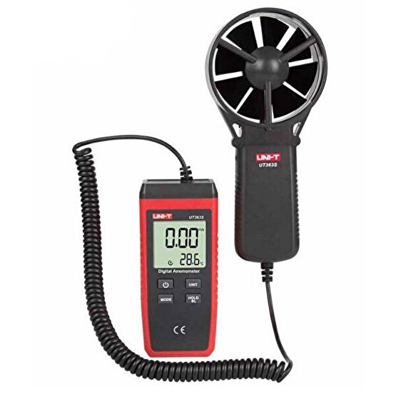 Unit Ut363S Mini Dijital Rüzgar Hızı Ölçer Anemometre Uydu Alıcısı Aksesuarları Fiyatı