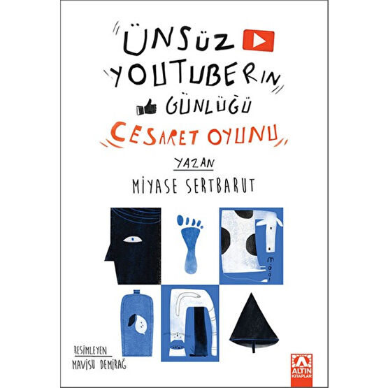 Ünsüz Youtuberın Günlüğü-Cesaret Oyunu  - Miyase Sertbarut Çocuk Roman Fiyatı