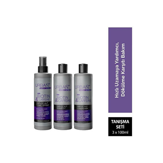 Urban Care Expert Biotin & Kafein Dökülme Karşıtı Seyahat Seti