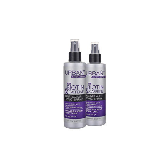 Urban Care Expert Biotin & Kafein Sprey Tonik 200 Ml X 2 Saç Bakım Losyonu / Toniği Fiyatı