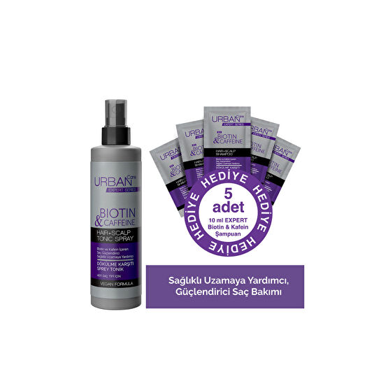 Urban Care Expert Serisi Biotin Ve Kafein Dökülme Karşıtı Saç Toniği 200 Ml+ Expert Şampuan Hediye 5 Saç Bakım Losyonu / Toniği Fiyatı