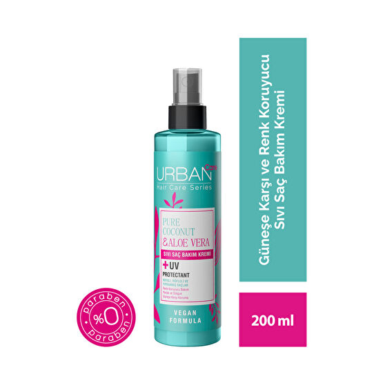 Urban Care Pure Coconut&aloe Vera Boyalı Saçlar Özel Renk Koruyucu Sıvı Saç Bakım Kremi-vegan-200 ml Şampuan ve Saç Kremi Fiyatı