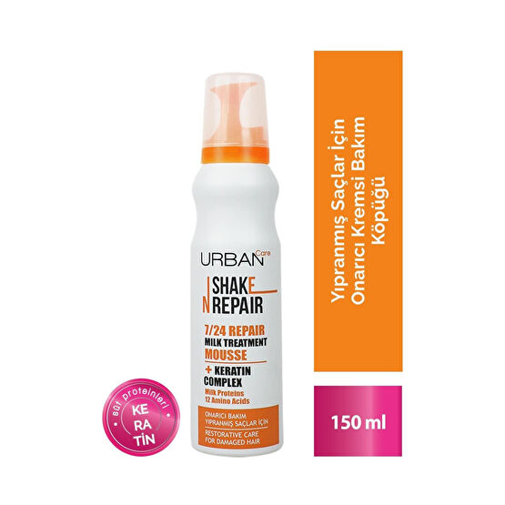 Urban Care Shake N Repair 7 / 24 Onarıcı Bakım Köpüğü-150ml