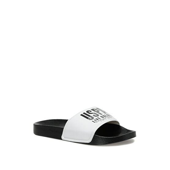 U.S. Polo Assn. Gusty 3fx Beyaz Erkek Terlik 43 Beden Unisex Sandalet Fiyatı