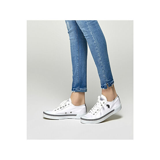 U.S. Polo Assn. PENELOPE Beyaz Kadın Sneaker 100249227 40 Beden